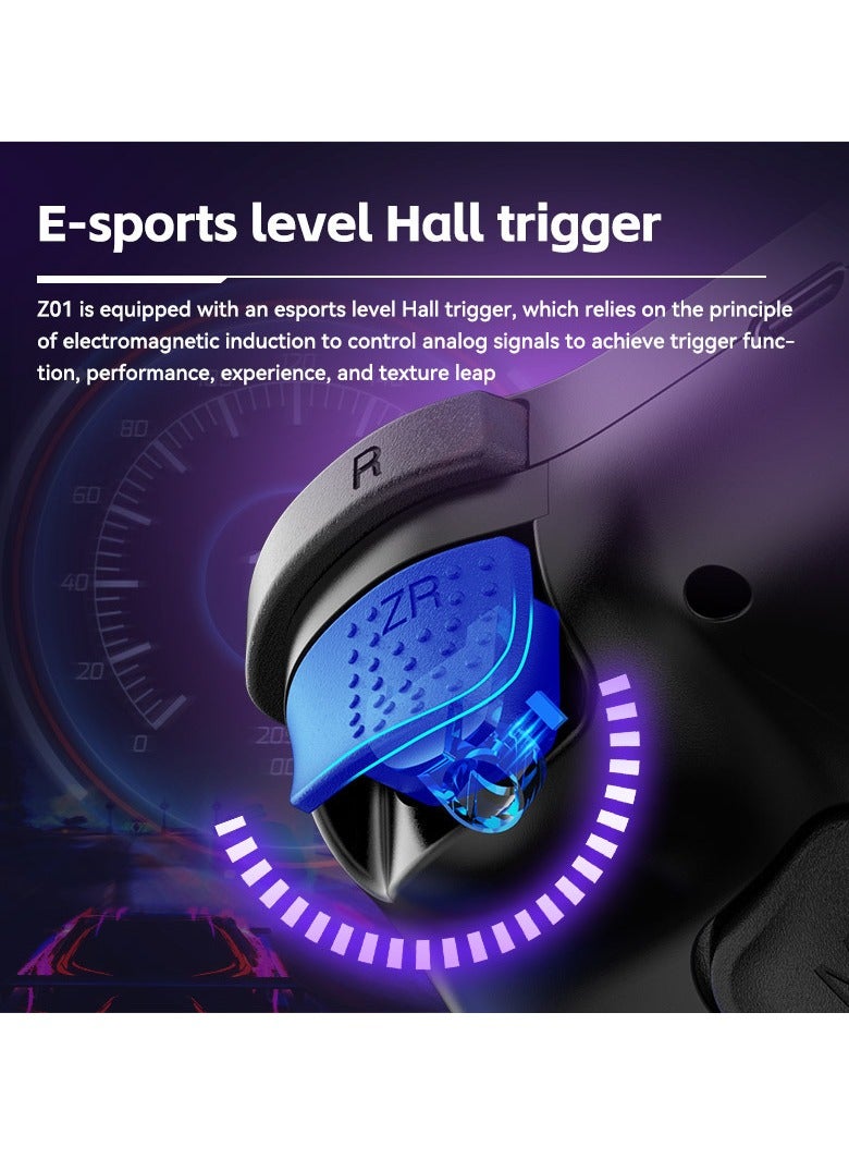 Switch Wireless Bluetooth Game Controller Android Ios / PS3 PS4 Computer Hall Trigger Somatosensory Tesla Controller - Image 4