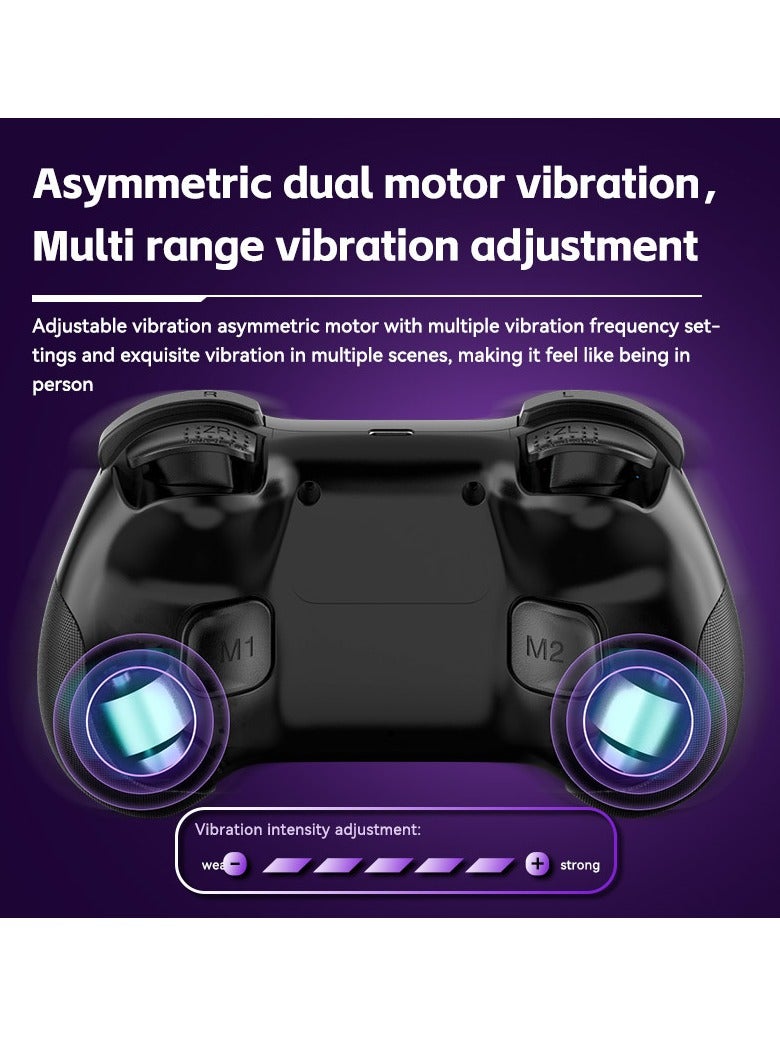 Switch Wireless Bluetooth Game Controller Android Ios / PS3 PS4 Computer Hall Trigger Somatosensory Tesla Controller - Image 5