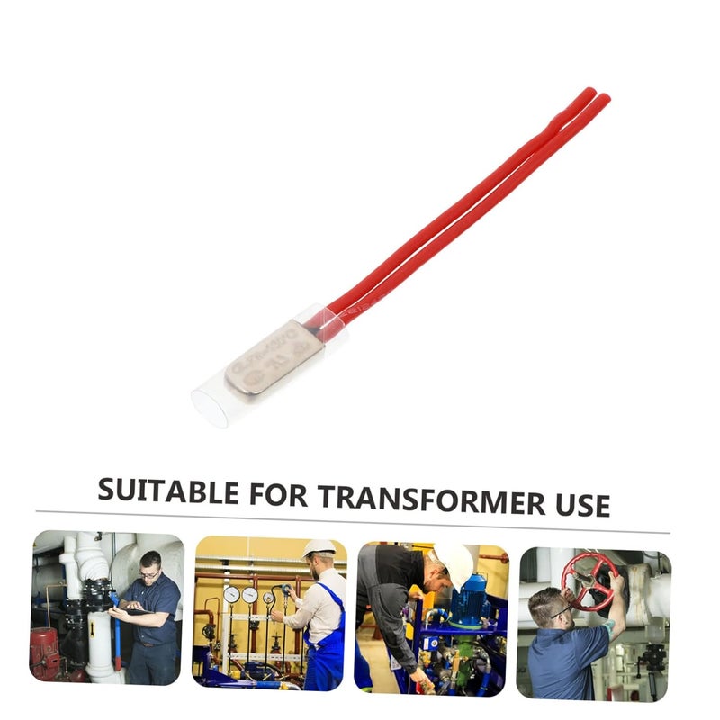 10PCS Adjustable Thermal Protector Switch 130C Thermostat for Electric Blankets Motors Home Appliances - Image 5