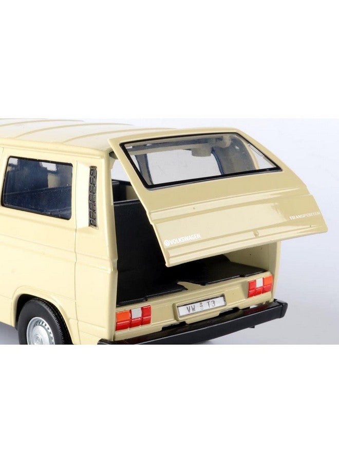 MOTORMAX فولكس فاجن تايب 2 (T3) فان بيج Timeless Legends سلسلة 1/24 نموذج سيارة مصنوعة من المعدن بواسطة موتورماكس 79376 - Image 4