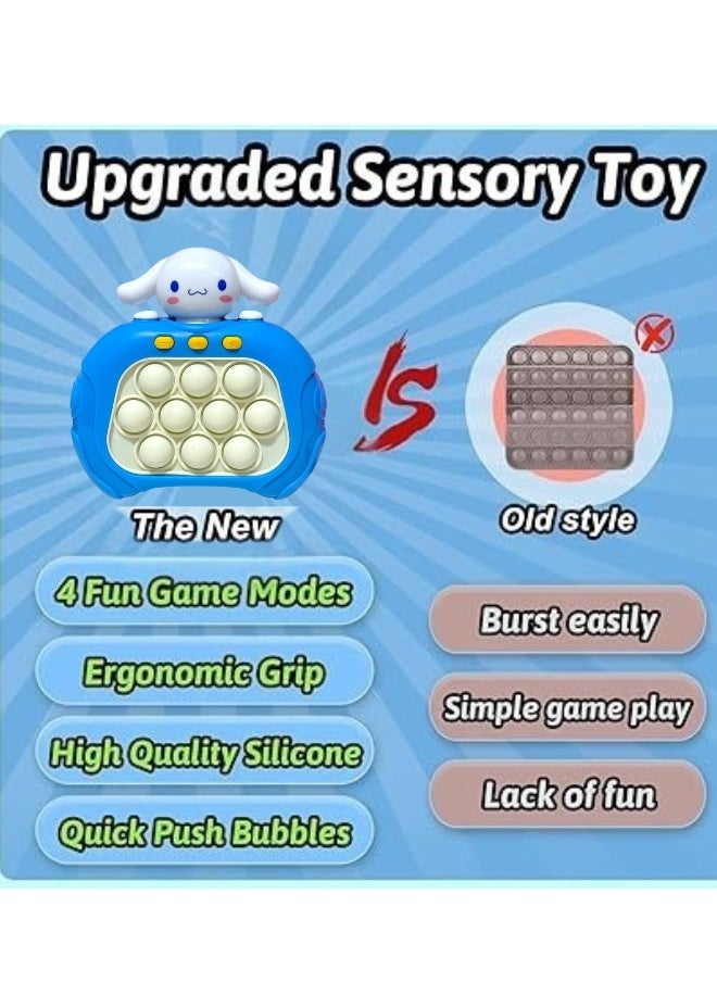 Happy Home - Fast Push Bubble Game for Kids and Adults, Electronic Pop It Toy, Quick Push Bubbles Game Console Popit Toy Electronic, Speed Push Game Fidget Toys - Image 1