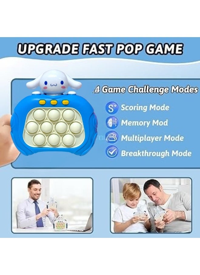 Happy Home - Fast Push Bubble Game for Kids and Adults, Electronic Pop It Toy, Quick Push Bubbles Game Console Popit Toy Electronic, Speed Push Game Fidget Toys - Image 1