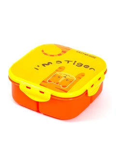 Eazy Kids Eazy Kids Lunch Box and Water Bottle With Bag-Tiger Yellow  - Image 4