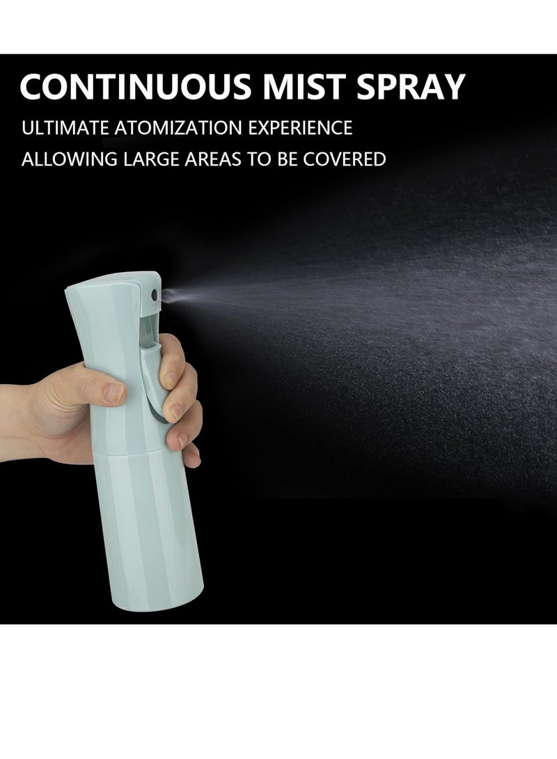 زجاجة بخاخ ماء مستمرة للشعر  - زجاجات بخاخ بلاستيكية فارغة فائقة النعومة قابلة لاعادة الملء للنباتات وتصفيف الشعر والرذاذ والتنظيف والعناية بالبشرة (لون عشوائي) - Image 4