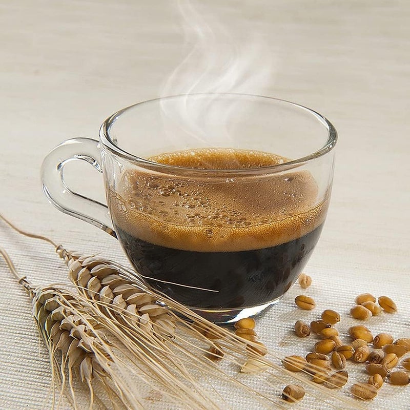Crastan 1870 Instant Barley Coffee 4.2 oz. (120g)(Pack of 2) Roasted Ground Barley with Coffee - Orzo - Mugicha, Boricha, Damaicha, Cevada - Orzo Solubile - Tea Beverage - Grain Coffee Substitute - Image 4