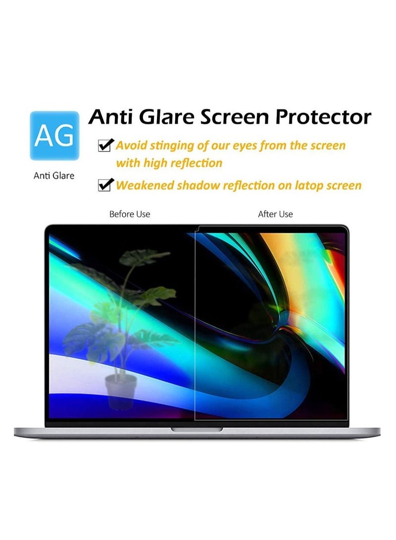 Screen Protector for MacBook Pro 13-Inch (2016-2022, M1/M2) / MacBook Air 13-Inch (2018-2020, M1), Anti-Glare Film Matte, Anti-Fingerprint--Clear - Image 1