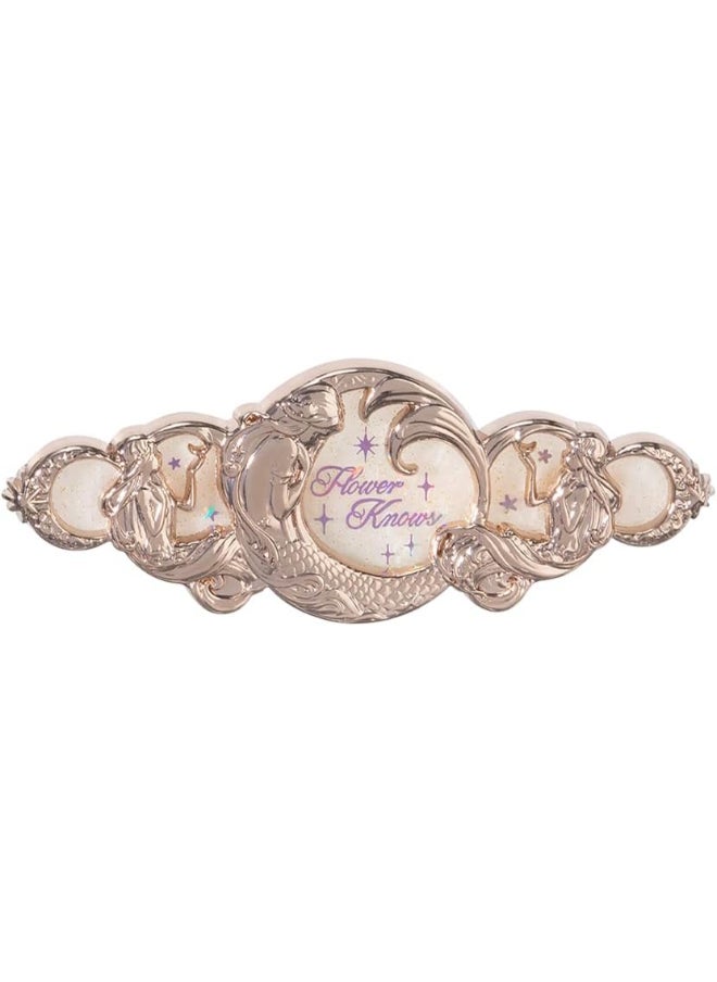 Flower Knows - Moonlight Mermaid Hair Clip White Crystal - Image 1