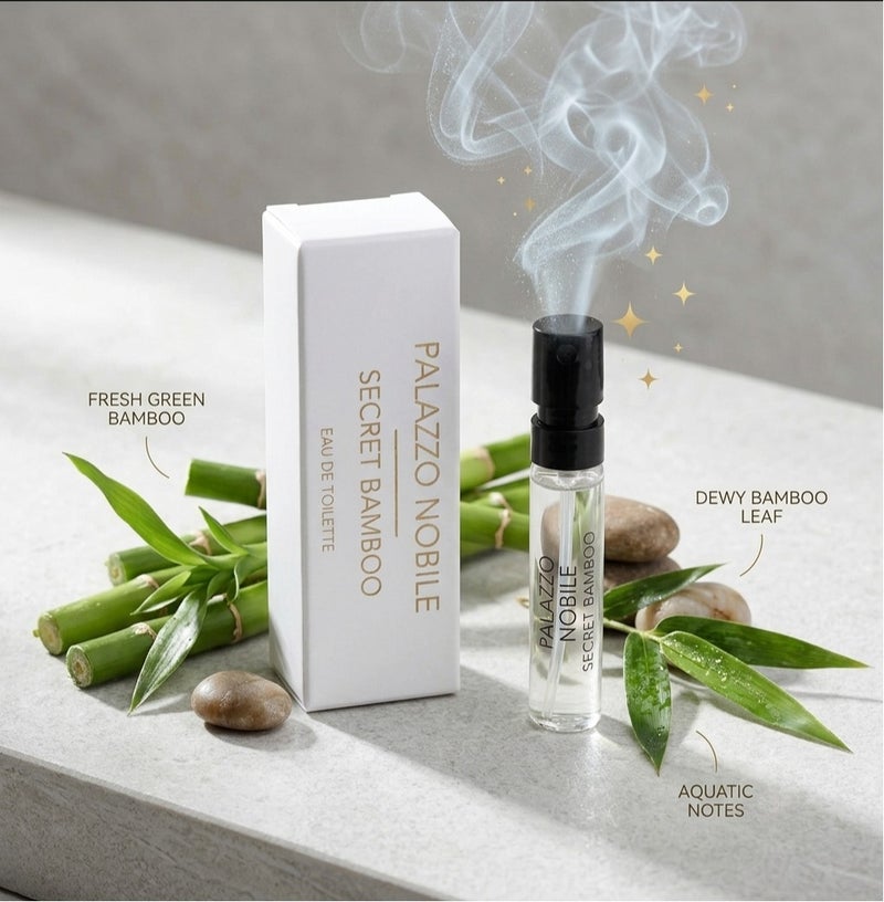 Valmont Palazzo Nobile Secret Bamboo Fragrance 2ml - Image 3