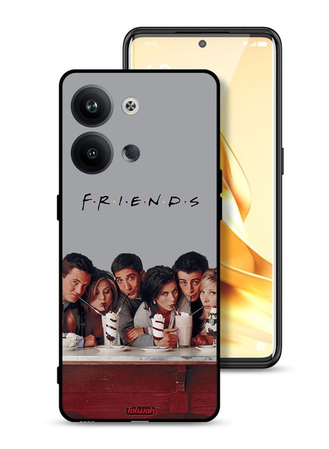 Oppo Reno9 5G Protective Case Cover F R I E N D S