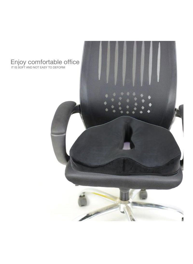 HT Pilonidal Sinus Seat for Back and Coccyx Pain, Memory Foam - Image 4