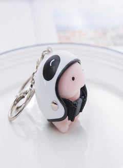 Ramidos Dingding Squishy Toy Helmet Cute Keychain Squeeze Stress Reliever Prank Toy