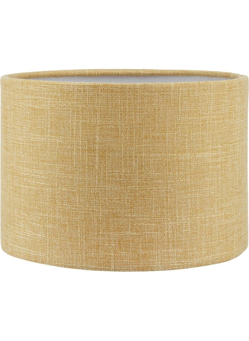 Moda35. Sand Beige Floor Lamp Head Cylinder Diameter 30 cm Fabric LB826 