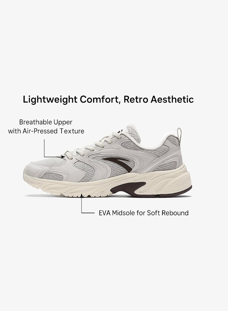 ANTA OG800 Retro Breeze Sneakers | Women’s Breathable Mesh Sport-Inspired Lifestyle Shoes - Image 2