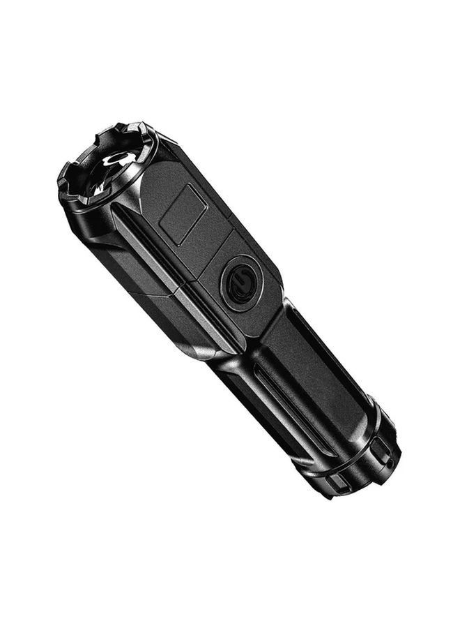 Chic Crossway MF SD001 High Power Zoomable Rechargeable Flashlight 400mAh USB Black - Image 1