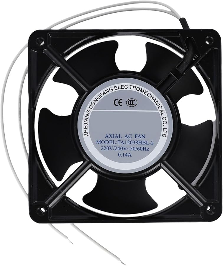 High Temperature Resistant Axial Fan Metal Blades For Fireplace Insert Wood Stove - Image 1