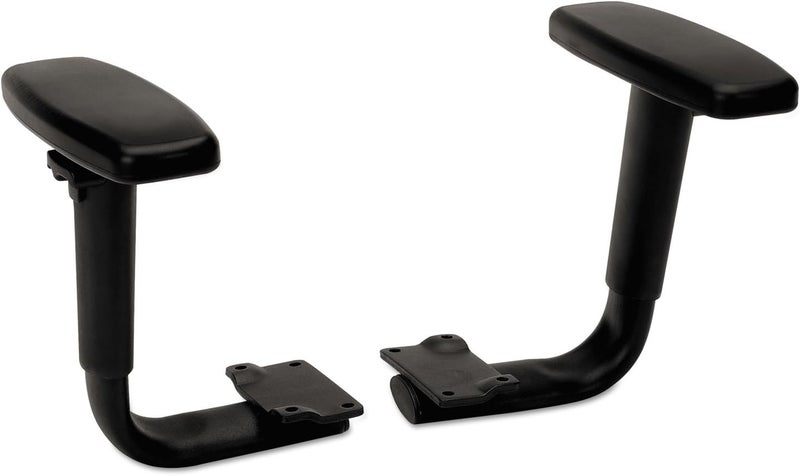 HON 5795T Height-Adjustable T-Arms for Volt Series Task Chairs, Black - Image 1