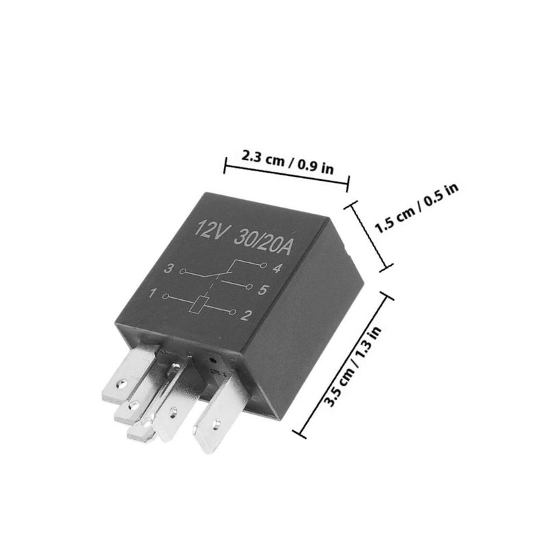 GALPADA 3 قطع 12V 30A 5 دبوس مرحل تشغيل السيارات للقوارب والشاحنات - Image 3