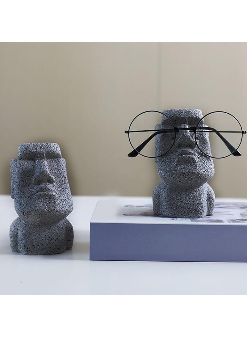 My Pumpkin tone Statue Eyeglasses Holder Resin Sculptures Decor Statue Glasses Holder Home Office Deco - Image 5