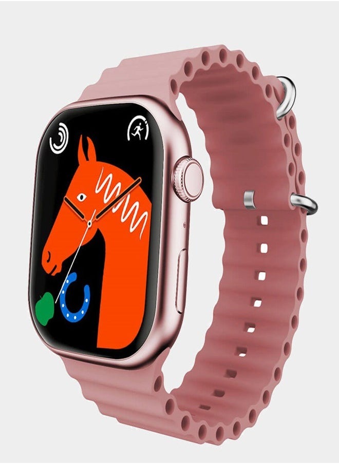 W&O - X9 Pro 2 (Super AMOLED) Screen Smart Watch (45mm/2.02inch) Screen | Space Aluminum Case , - Image 1