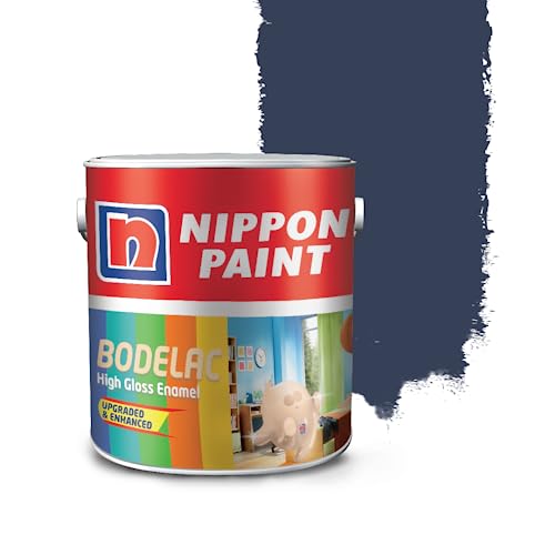 Nippon Paint Synthetic Bodelac Enamel (M) (500 Ml, Oxford Blue, Pack Of 1) - Image 1