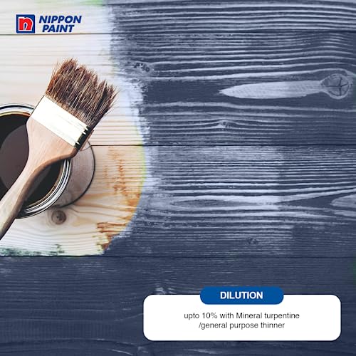 Nippon Paint Synthetic Bodelac Enamel (M) (500 Ml, Oxford Blue, Pack Of 1) - Image 3
