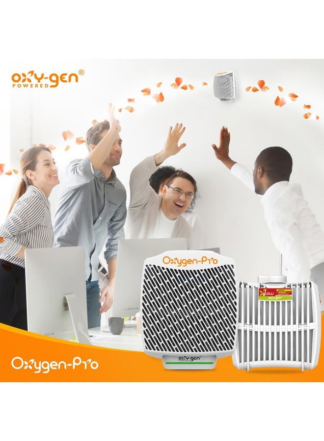 OXY-gen POWERED Oxygen-Pro - Glow, Sweet Amaretto Strong Fragrance Cartridge For Oxy-Gen Powered Commercial Air Fresheners and Deodorizers (6) - Image 3