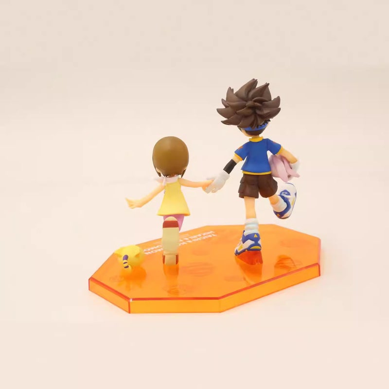 Digimon PVC Action Figure Set - Tai, Kari & Agumon - Image 3