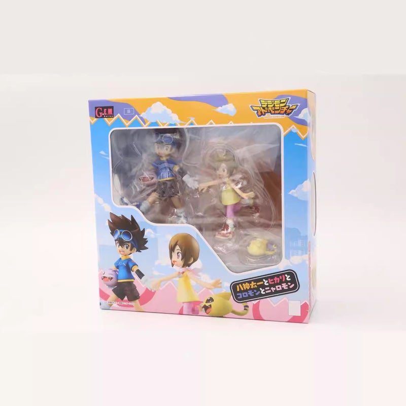 Digimon PVC Action Figure Set - Tai, Kari & Agumon - Image 5