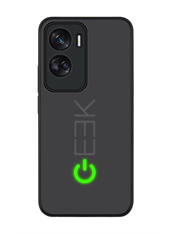 Stylizedd Rugged Black edge case for Honor 90 Lite  5G  Honor X50i 5G, Slim fit Soft Case Flexible Rubber Edges Anti Drop TPU Gel Thin Cover -  Geek ON - Image 1