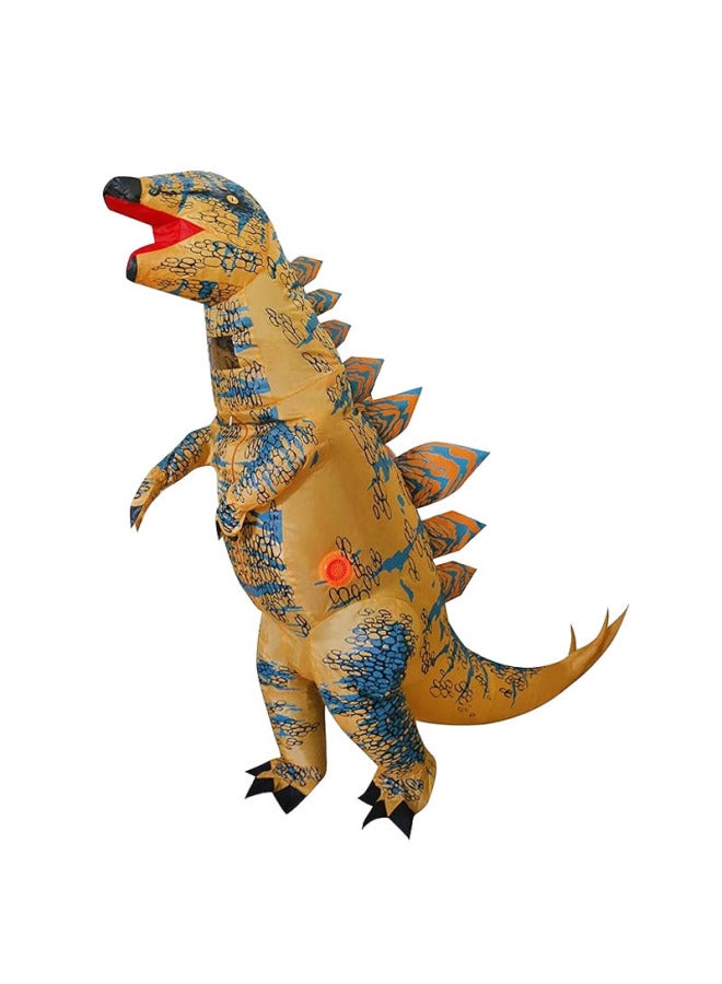 Loquat Cross Border  Dinosaur Stegosaurus Adult Party Party Cosplay Performance Suit Tyrannosaurus Rex Inflatable Suit Doll-Color:Big Head Dinosaur Adult 160-190cm - Image 3