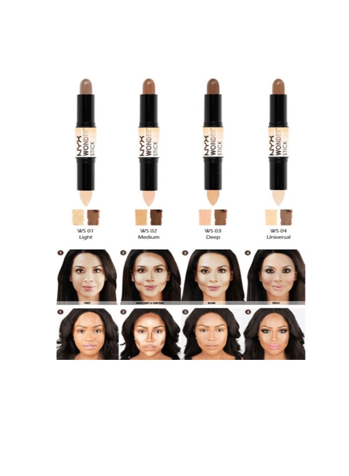 نيكس مكياج المحترفين قلم تحديد الوجه والهايلايتر الرائع (Universal) - Image 4