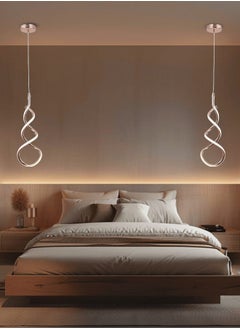 Best Power Modern Pendant Ceiling Light 6001-1-GD – 24W LED Hanging Lamp with 3 Lighting Levels, Adjustable Height (Up to 130cm) – Elegant Indoor Lighting  - Image 1