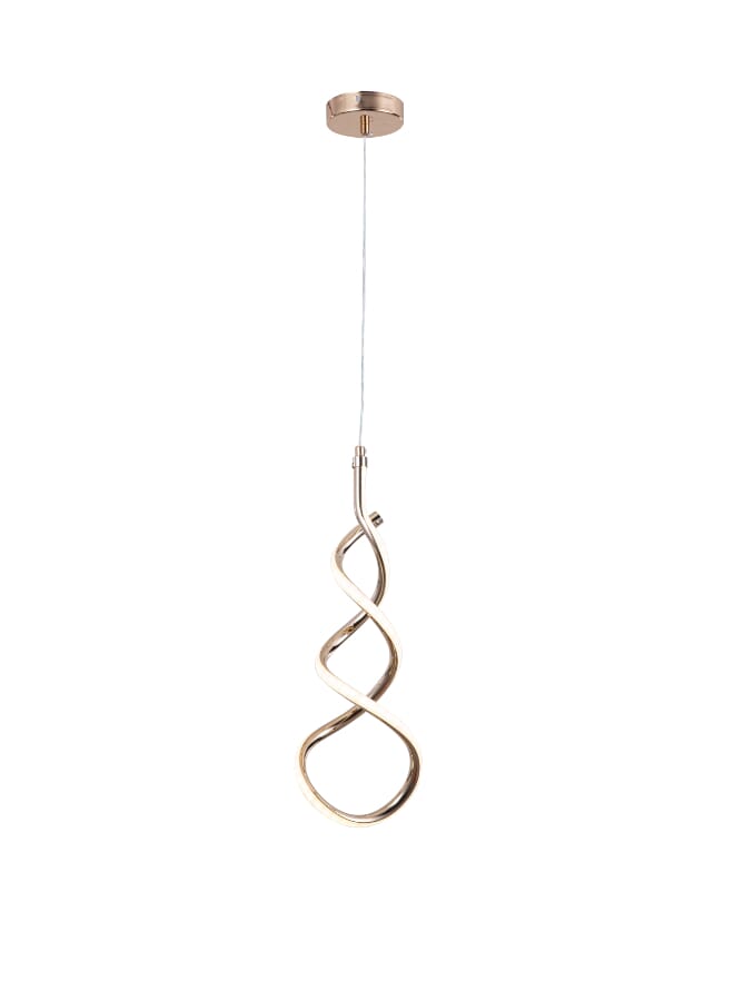 Best Power Modern Pendant Ceiling Light 6001-1-GD – 24W LED Hanging Lamp with 3 Lighting Levels, Adjustable Height (Up to 130cm) – Elegant Indoor Lighting - Image 4