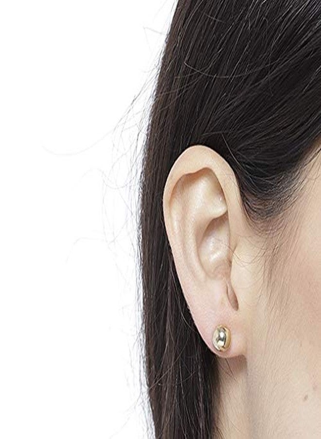 Fabula by OOMPH Jewellery Combo of 12 Gold Tone Crystal & Pearl Office-wear Fashion Ear Stud Earrings for Women & Girls (ESN117) - Image 4