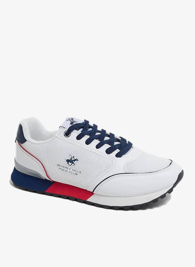 Logo Detail Lace-Up Sneaker