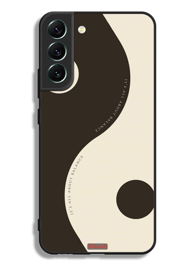 Tolwak Samsung Galaxy S22 Plus 5G Protective Case Cover Its All About Balance - Image 3