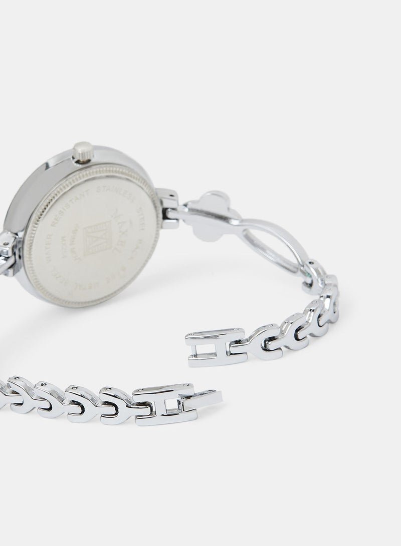 Maxel Women's Fashion Waterproof Luxury Analog Wrist Watch MX507 - 28mm - Image 3