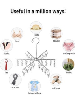 Generic Foldable Clip Hangers with 24 Drying Clips  - Image 5