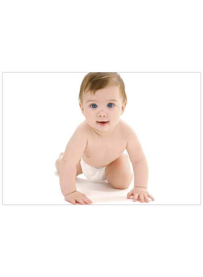 MANIAL HD Smiling Baby Wall Poster for Pregnant Women, Room Decor (300GSM Thick Paper, 12x18-Inch, Gloss Laminated, Multicolour) - Image 1
