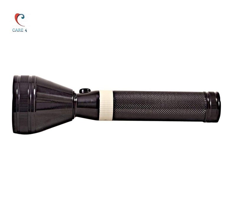 Care4 Care 4 Series 600 m 3 Mode Rechargeable LED Flashlight Torch (8.6-Inch) (Multicolor) - Image 4
