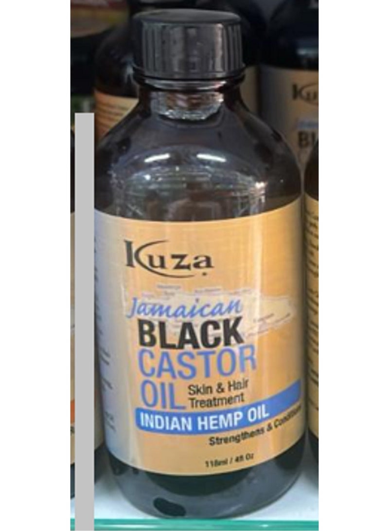 Kuza Jamaican Black Castor Oil with Indian Hemp Oil