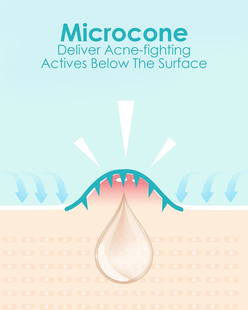 +1HEROLABS Microdart Acne Patch (36 Patches) - Hyaluronate Acid & Salicylic Acid Hydrocolloid Pimple Patch for Deep, Early and Hidden Blemishes (36 Count (Pack of 1)) - Image 2