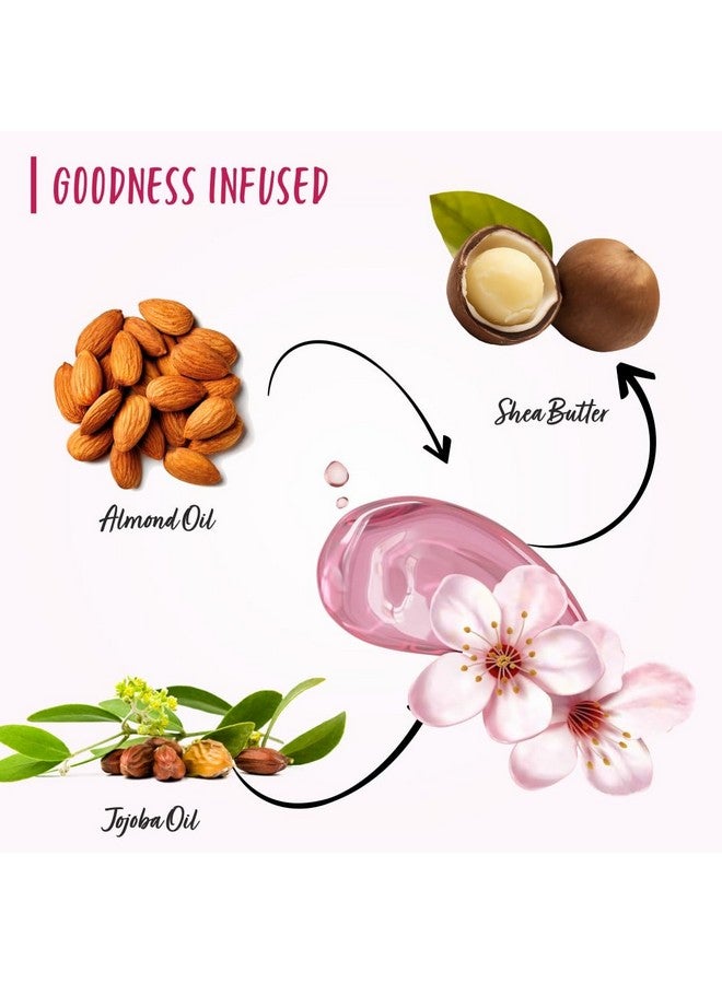 THE LOVE CO. Japanese Cherry Blossom Gift Collection| Indulge In Travel Pack Shower Gel, Body Lotion & Shampoo | Ideal Birthday & Special Occasion Hamper - Pack Of 3  - Image 5