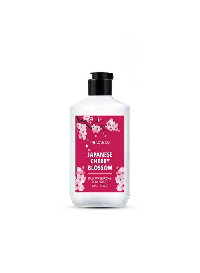THE LOVE CO. Japanese Cherry Blossom Gift Collection| Indulge In Travel Pack Shower Gel, Body Lotion & Shampoo | Ideal Birthday & Special Occasion Hamper - Pack Of 3  - Image 4