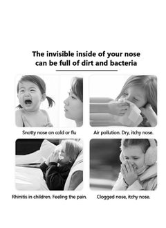 Generic 5 Pack Refillable Nasal Spray Bottles for Saline Solution Portable Plastic Mist Sprayers 70ML Reusable Containers for Rhinitis  - Image 5