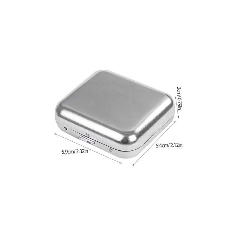 Stainless Steel Portable Mini Ashtray With Lid 2 Pack For Car Travel Outdoor - Image 3