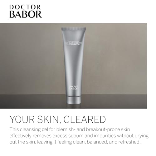 BABOR DOCTOR Daily Blemish Contorl Cleansing Gel with Salicylic Acid for Oily Skin Deep Pore Cleanser to Help Reduce the Appearance of Blemishes - Image 3
