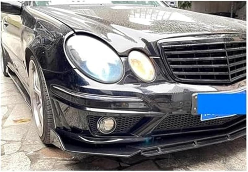 Wivplex E W211 Front Bumper Splitter Spoiler - Image 4