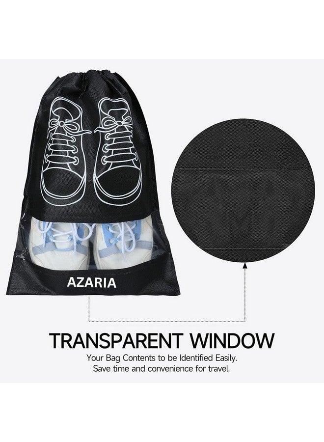 Azaria Shoe Bag for Travel & Storage 5Pcs Shoe Bags Pouches Travel | Shoe Cover for Travelling | Travel Organizer for Women & Men | Shoes Cover Bag |Travel Accessories Shoe Organizer (5 pcs Shoe Bag) - Image 5