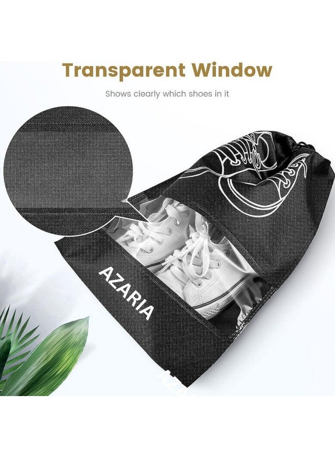 Azaria Shoe Bag for Travel & Storage 5Pcs Shoe Bags Pouches Travel | Shoe Cover for Travelling | Travel Organizer for Women & Men | Shoes Cover Bag |Travel Accessories Shoe Organizer (5 pcs Shoe Bag) - Image 4